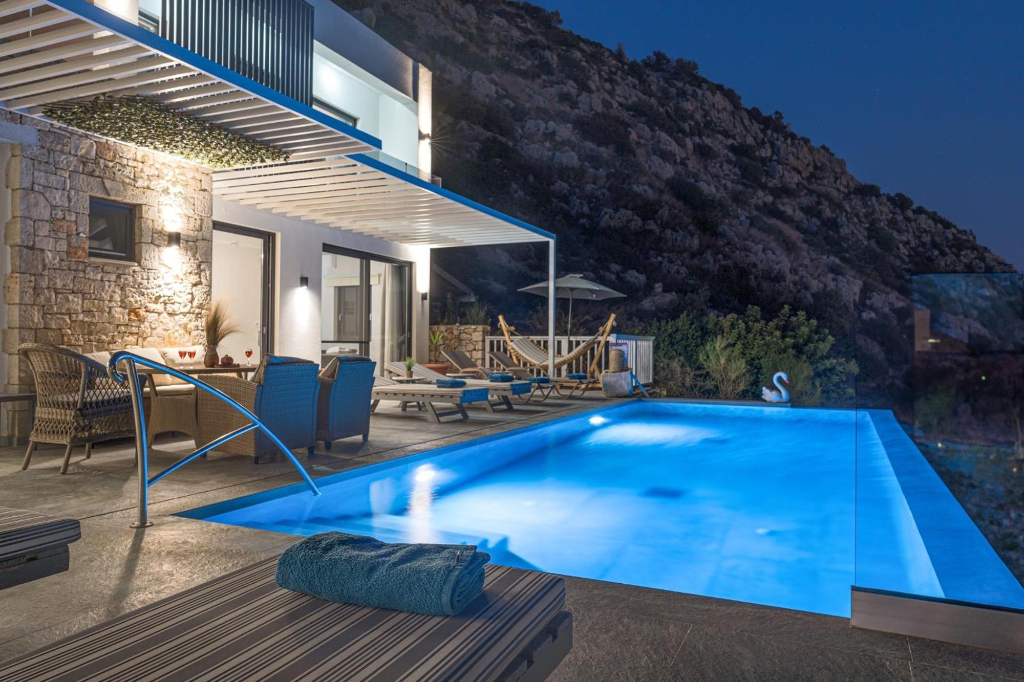 Villa Paganos Volimes Bagian luar foto