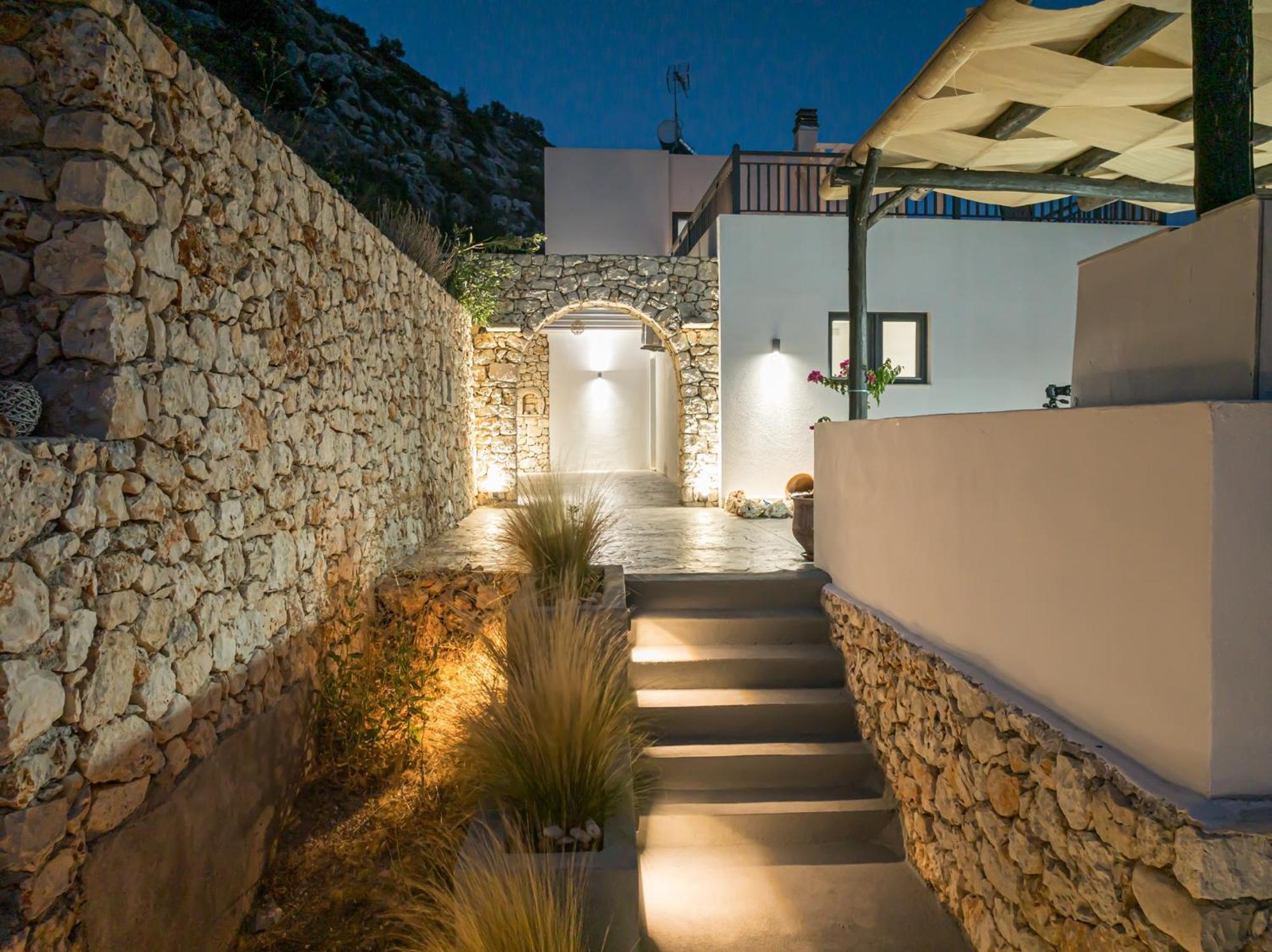 Villa Paganos Volimes Bagian luar foto